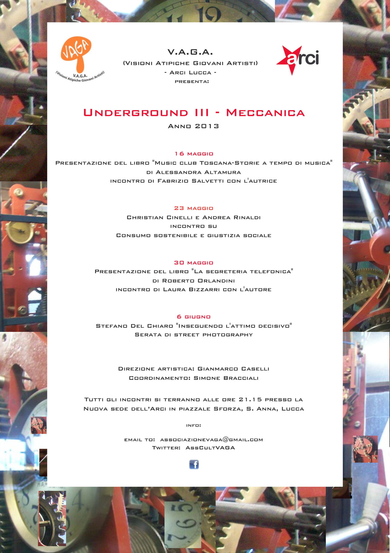 Lucca, Rassegna Underground III di Vaga, 16 maggio 2013